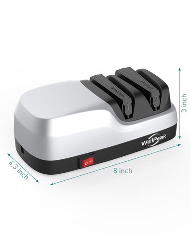 WELLPEAK guía de precisión ayuda a afilar de forma consistente.