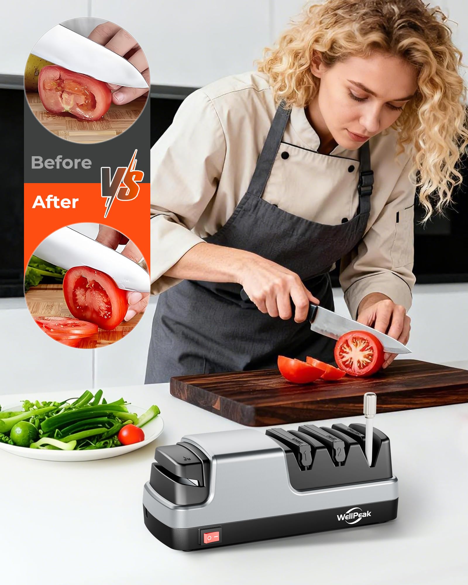 Wellpeak guia integrada facilita afilado profesional