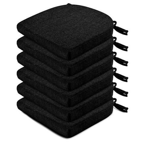 Cojines Wellsin para silla de comedor, pack de 6, ideal para transformar asientos.