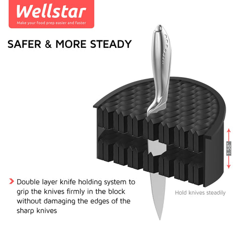 Wellstar sistema de drenaje facilita limpieza y secado tras lavar.
