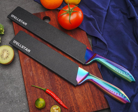 WELLSTAR cubiertas de filo para cuchillos, 10,75 pulgadas, protegen la hoja