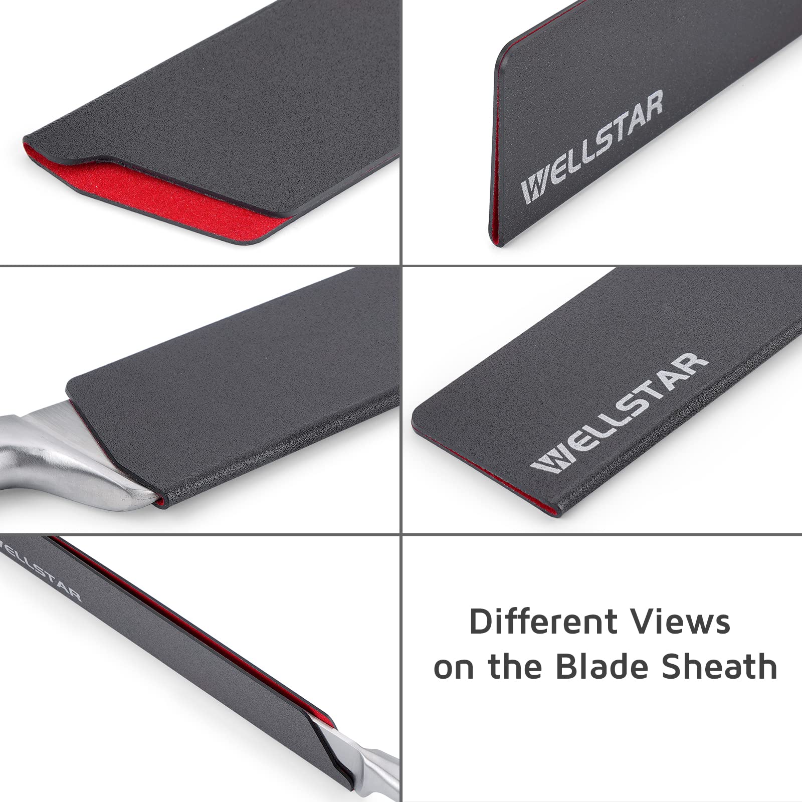 WELLSTAR: dimensiones variadas, guardas de diferentes longitudes para almacenamiento organizado.