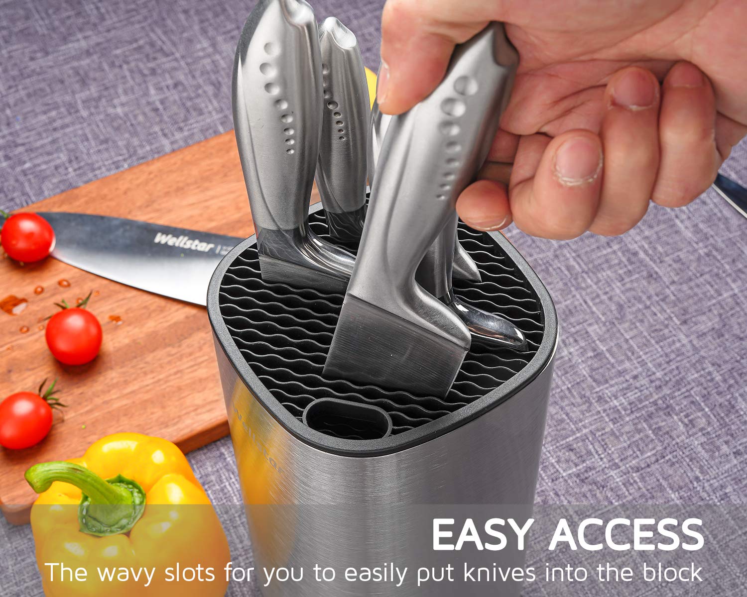 WELLSTAR diseño desmontable, limpieza fácil y drenaje eficiente.