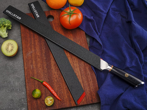 Interior feltrado WellSTAR para evitar rayaduras al guardar cuchillo