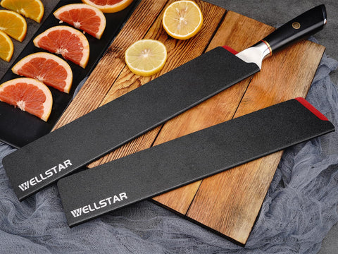 Protección confiable para cuchillos de cocina con uso prolongado.