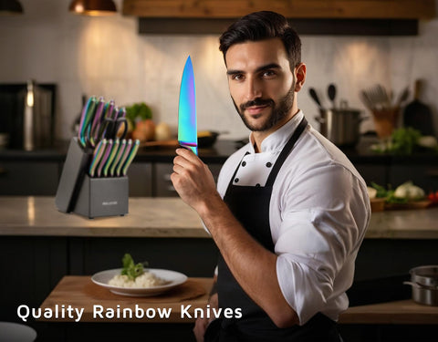 Afilador integrado WELLSTAR Rainbow, mantenimiento sencillo del filo