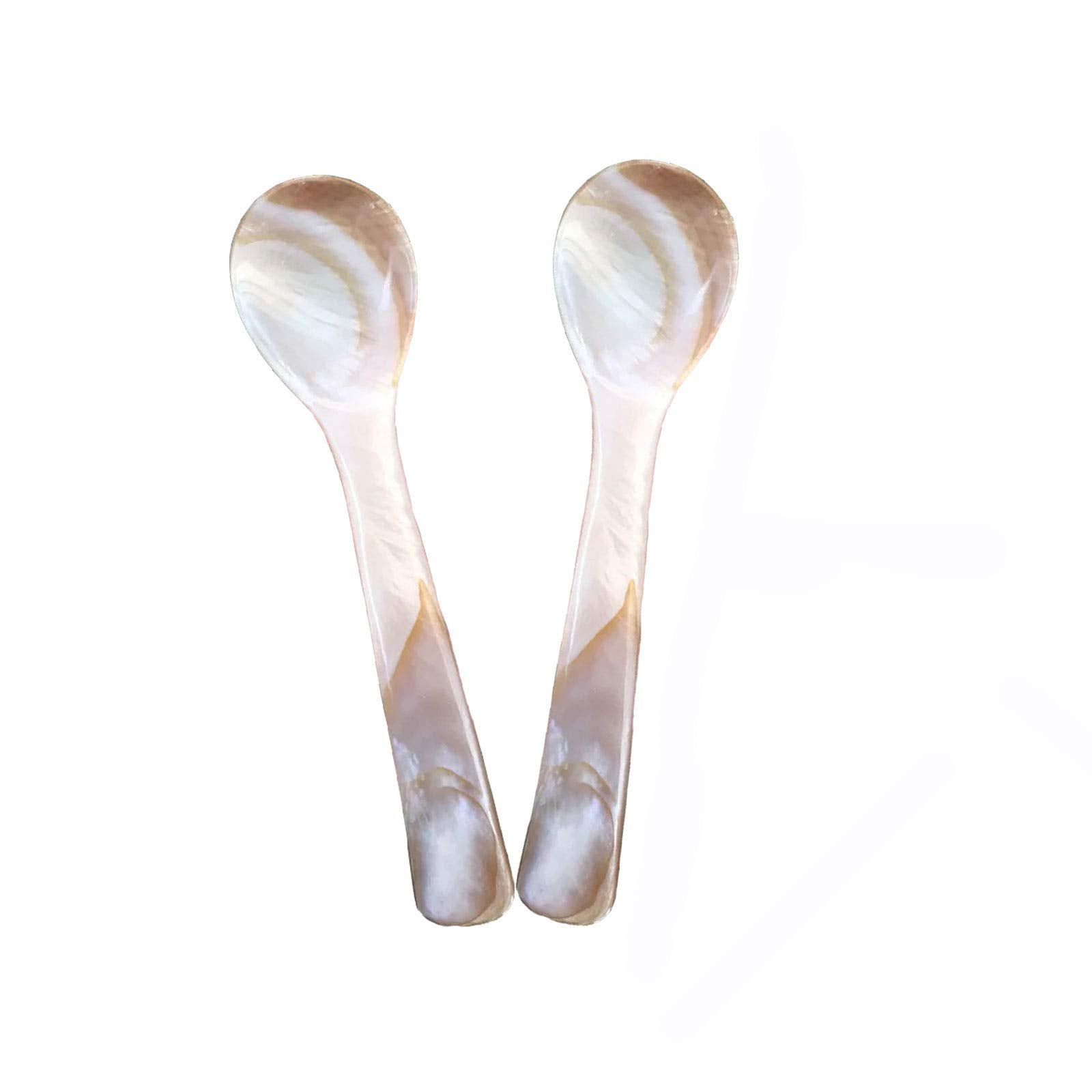 Cucharas Wenplus para caviar con mango café y acabado artesanal.