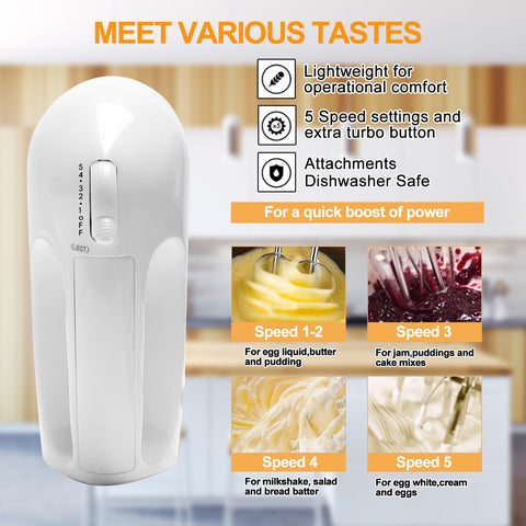 WEPSEN accesorios de batido y amasado para incrementar la versatilidad en la cocina.
