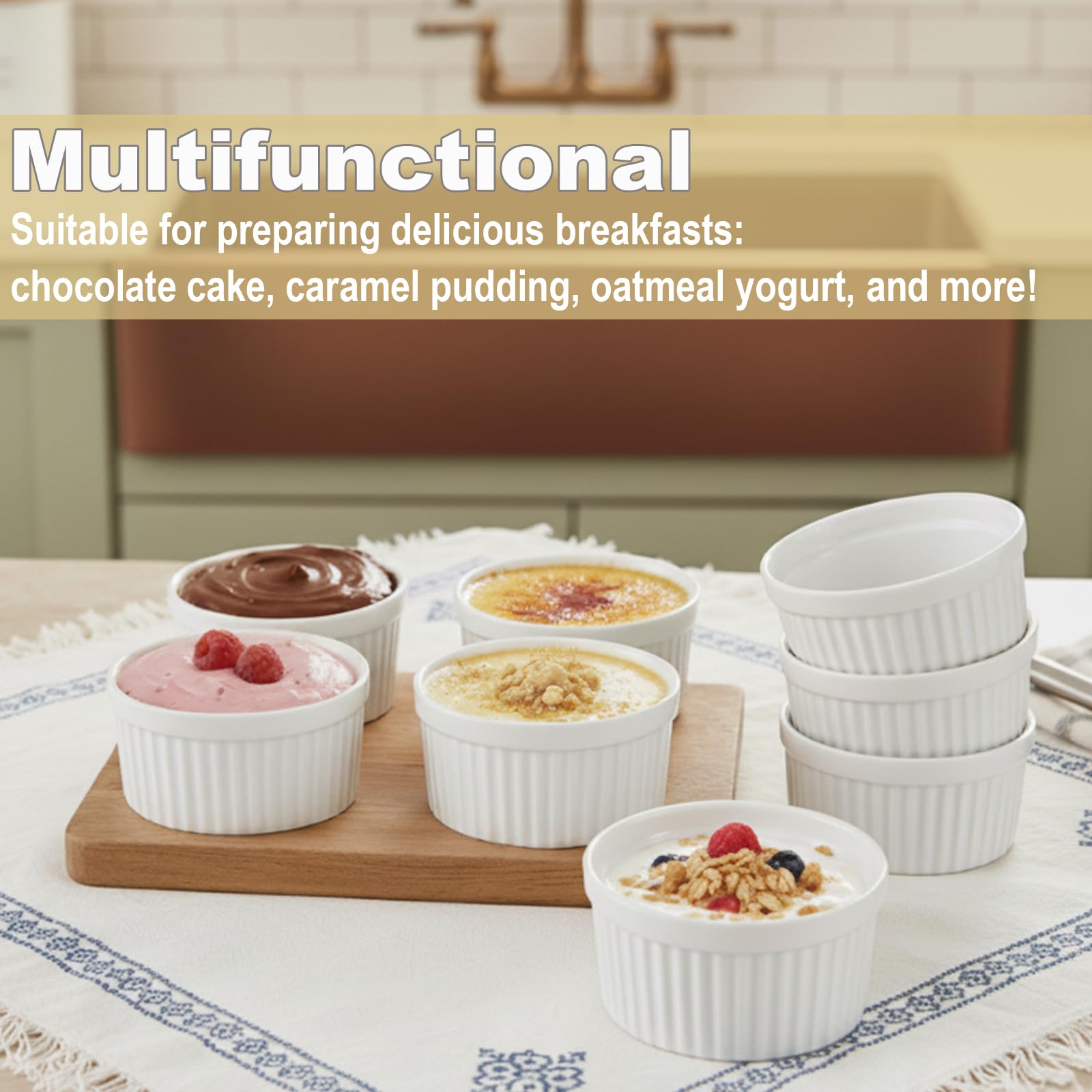 Ramekin WERTIOO para salsas y condimentos.