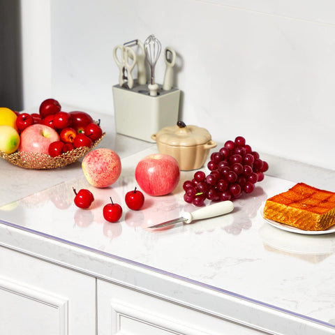 Wesiti protector de superficie acrílica para mostradores y cocinas, resistente y fácil de limpiar.