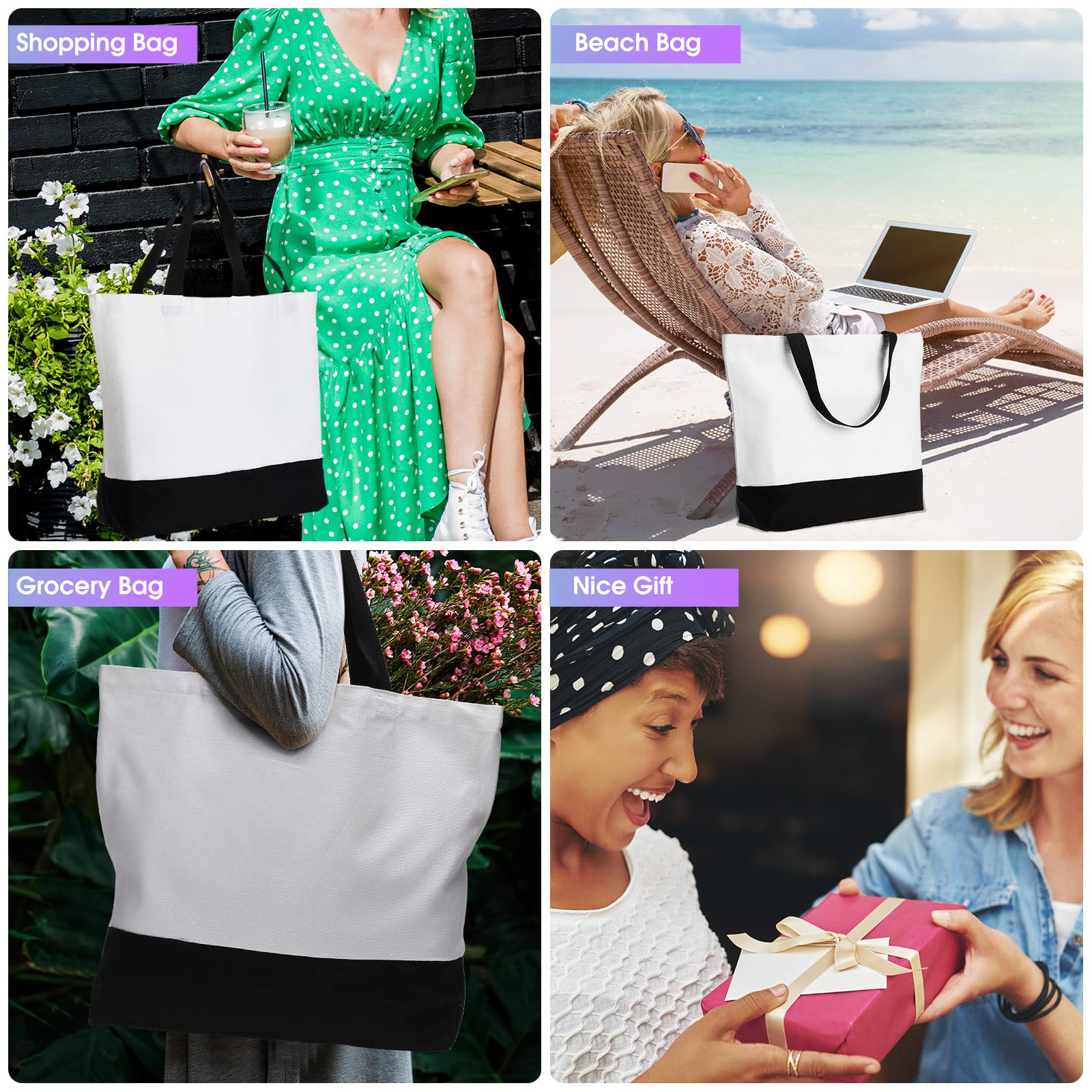 Wesiti uso versátil diario, ideal como bolsa de compras o regalo