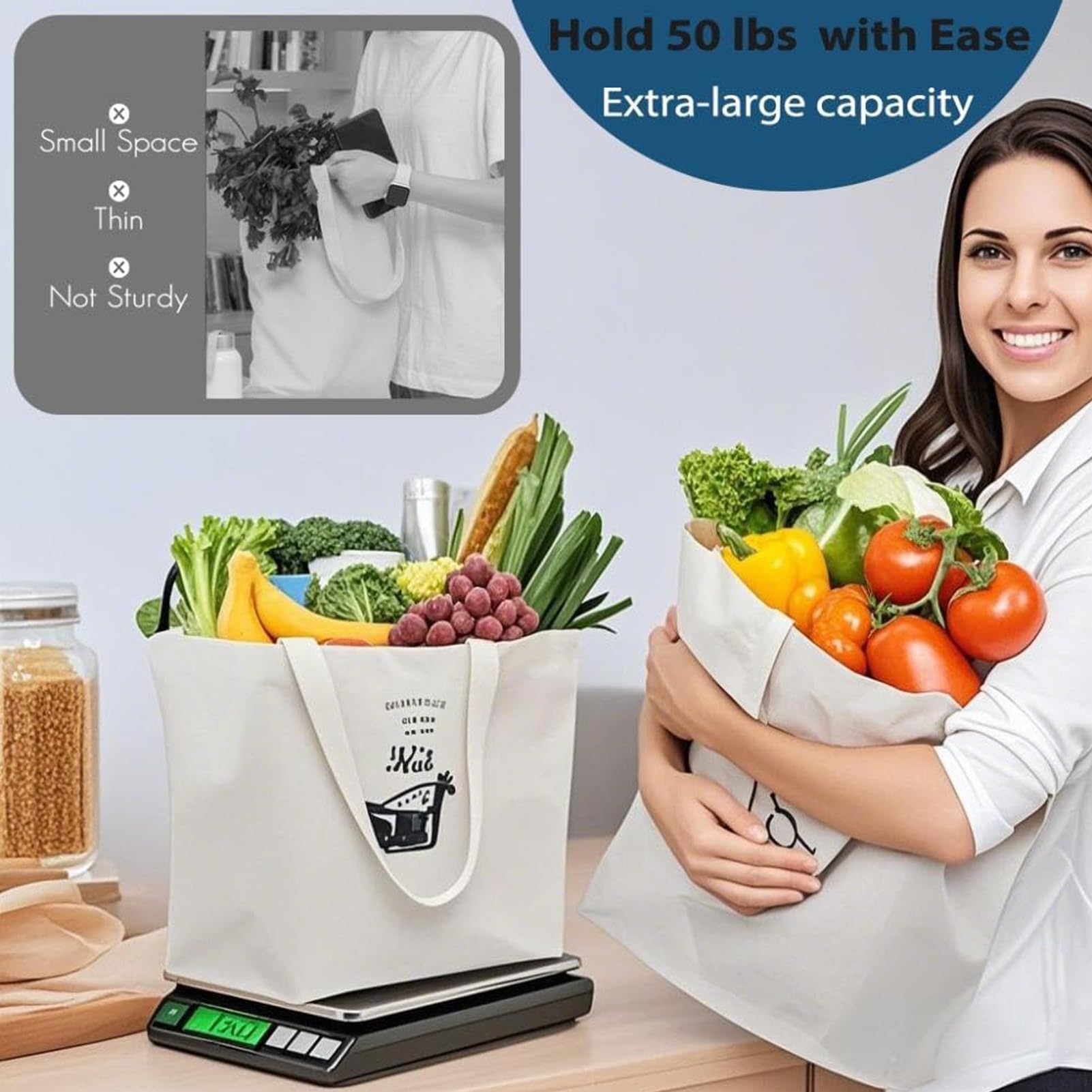 WeStar tote base plana facilita transferencias limpias