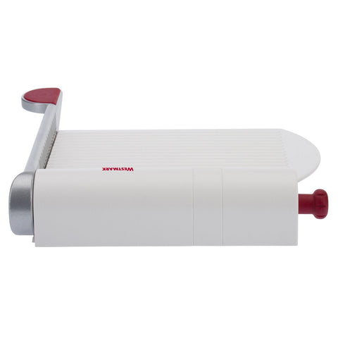 Mango de aluminio ergonómico Westmark ofrece agarre cómodo.