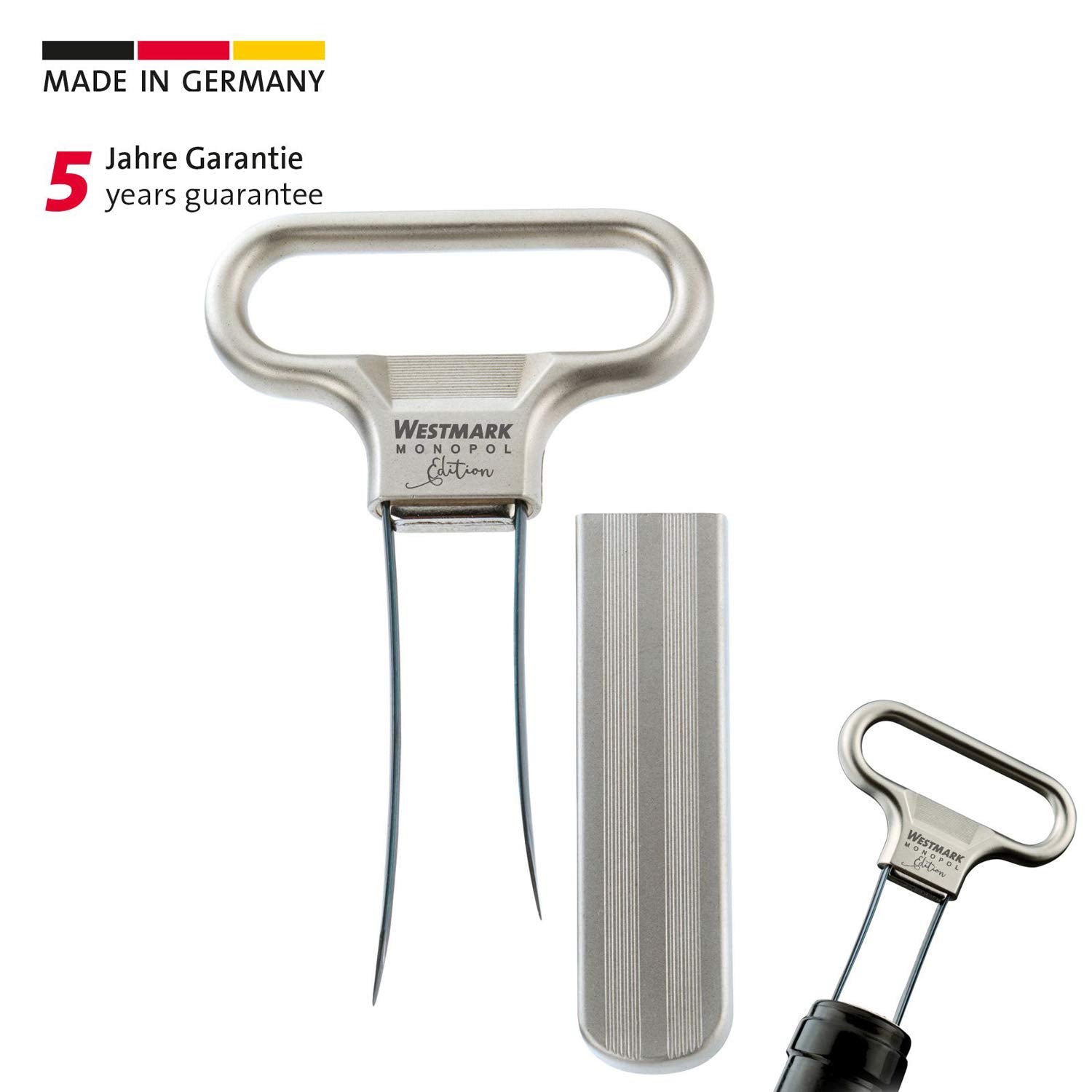 Westmark Monopol Ah-So sujeta el corcho sin dañarlo