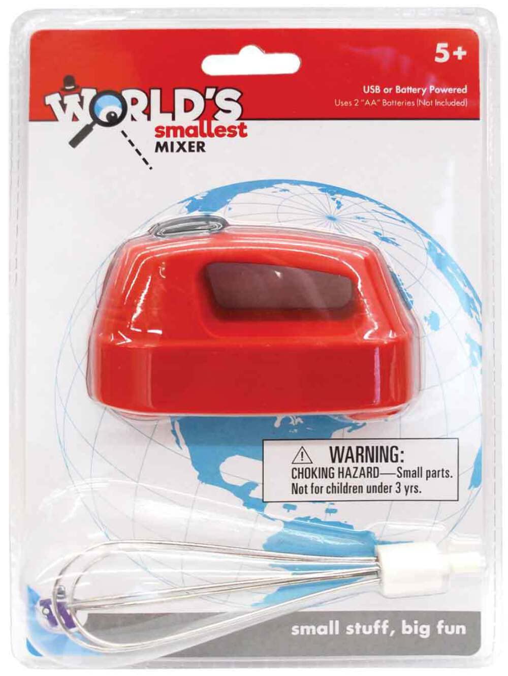 Westminster mezcladora mundial más pequeña en rojo, ideal para juegos de cocina educativos