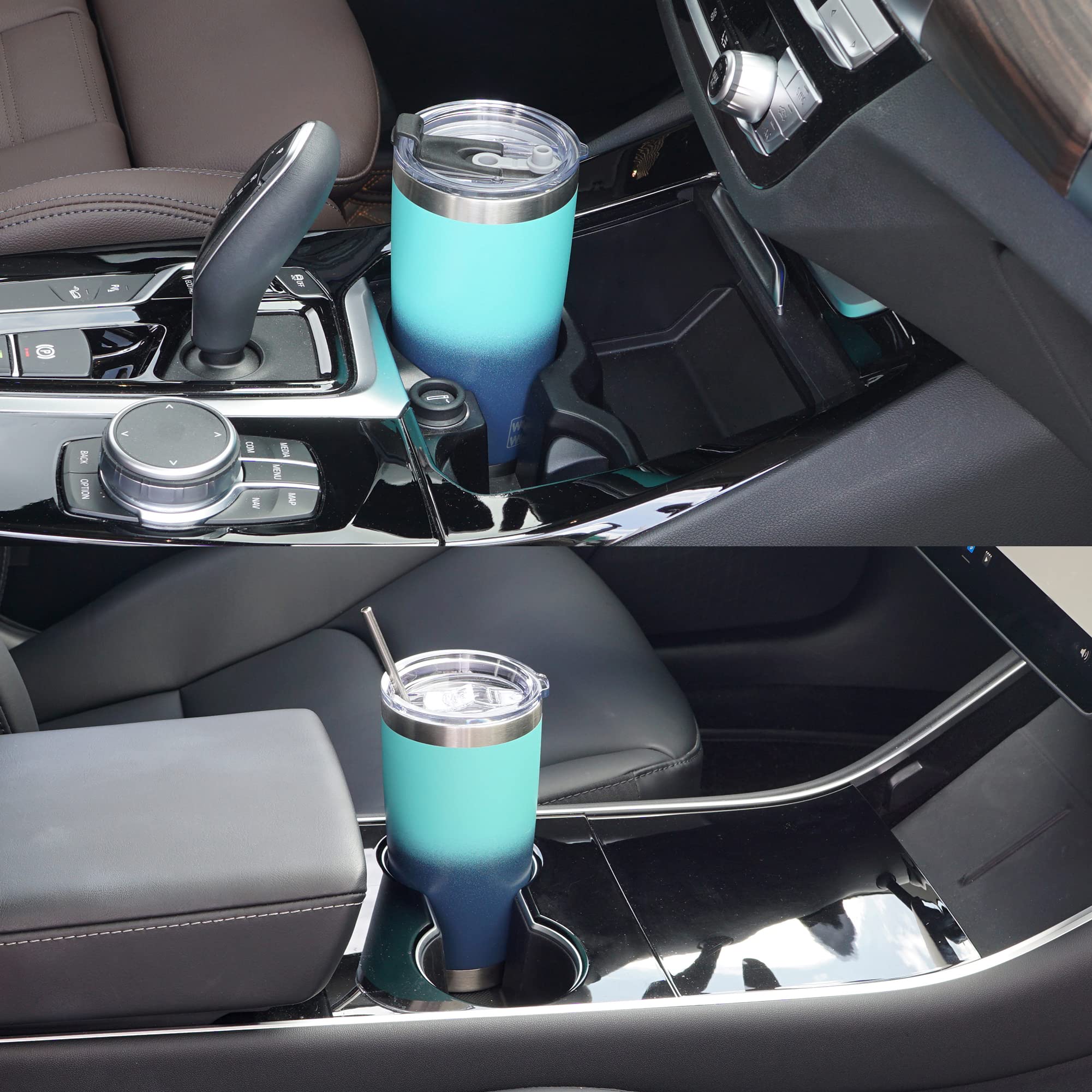 Diseño compatible con la mayoría de portavasos de coche para viajes
