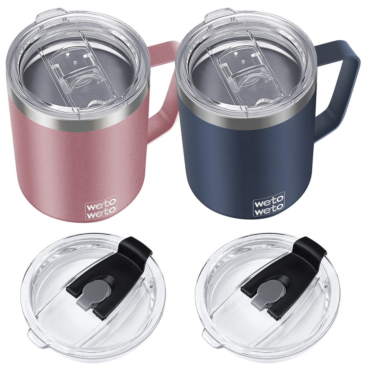 Wetoweto taza con aislamiento doble mantiene el café caliente por más tiempo.