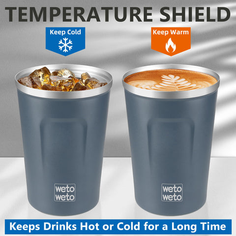 Taza WETOWETO uso interior y exterior para casa, oficina o camping.