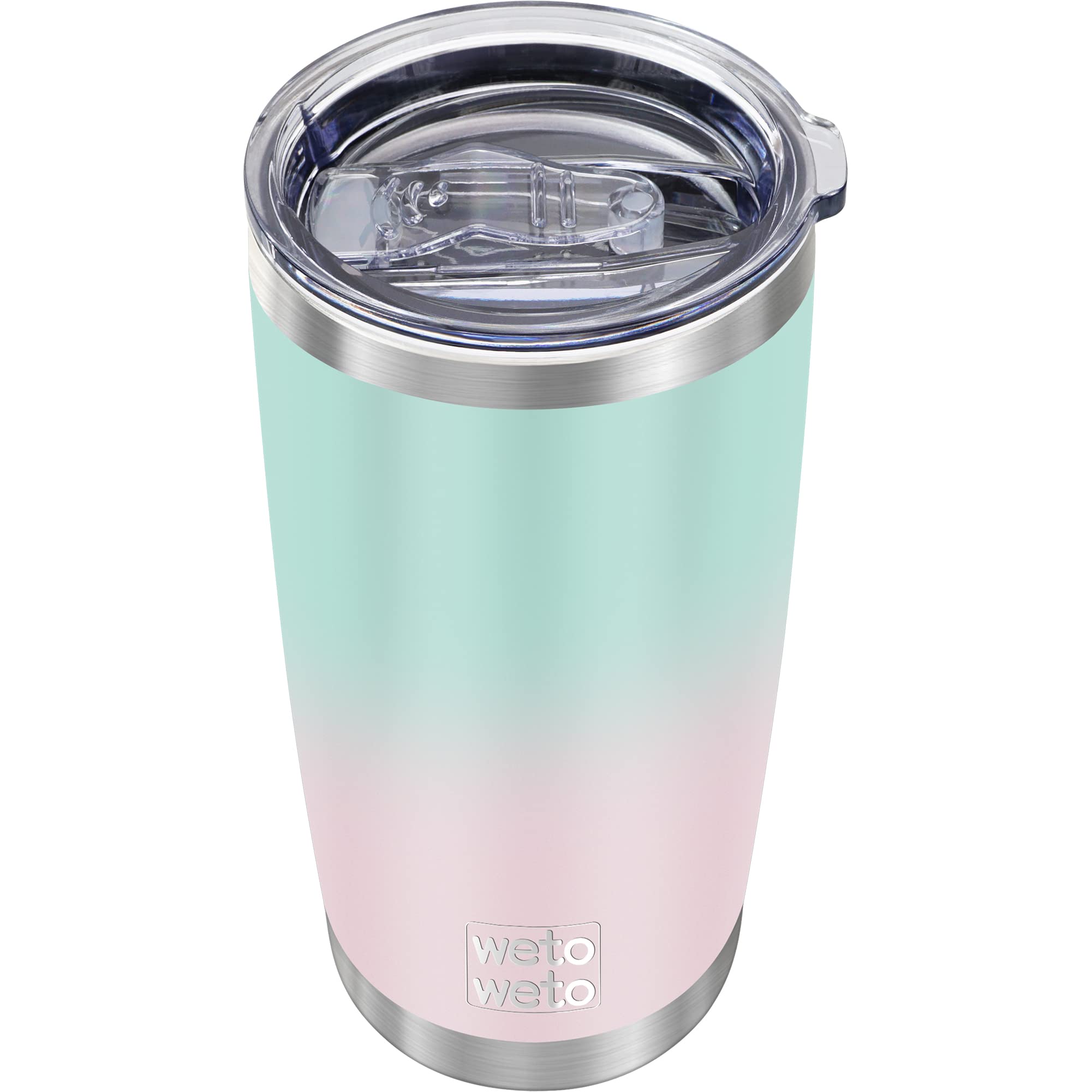 Vaso Wetoweto 20oz con doble pared mantiene el calor por más tiempo.