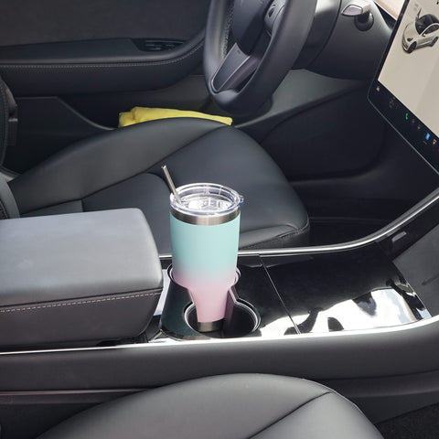 Vaso Wetoweto encaja en portavasos, perfecto para viajes.