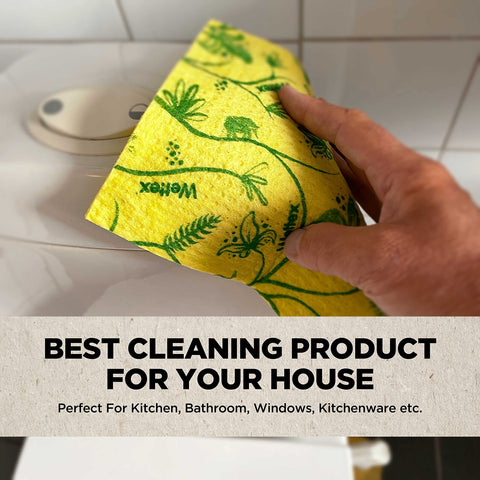 Wettex Original: paño de cocina reutilizable para reducir residuos.