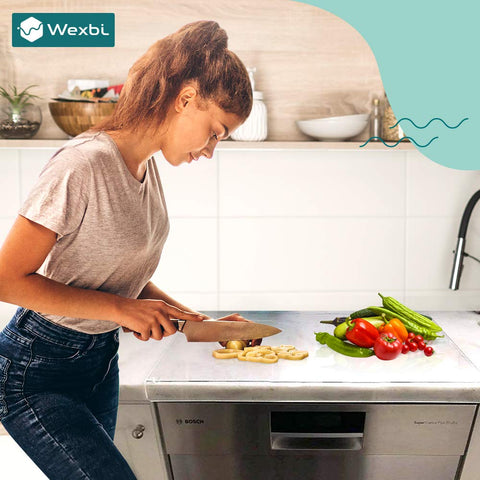 Diseño moderno y transparente de Wexbi que complementa cualquier cocina