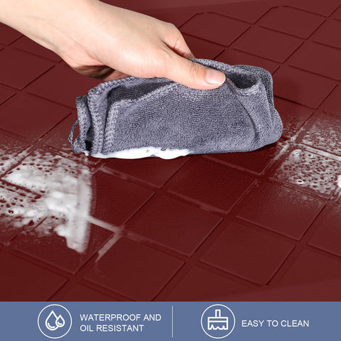 WEZVIX alfombra cocina 17,3x29 pulgadas de gran superficie para áreas amplias.