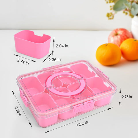 WGBP Snack Box con asa facilita transportar snacks a cualquier lugar.