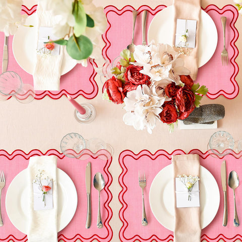 Whaline mantel individual para reuniones familiares y celebraciones