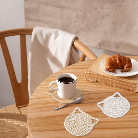 Whaline posavasos reutilizables para protección de mesa