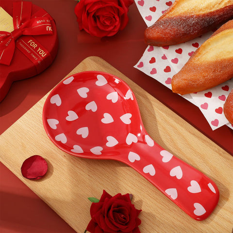 Whaline reposacucharas, diseño romántico en cerámica