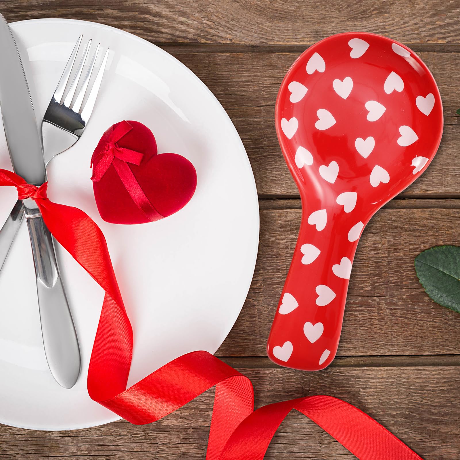 Whaline reposacucharas regalo San Valentín, decoración funcional