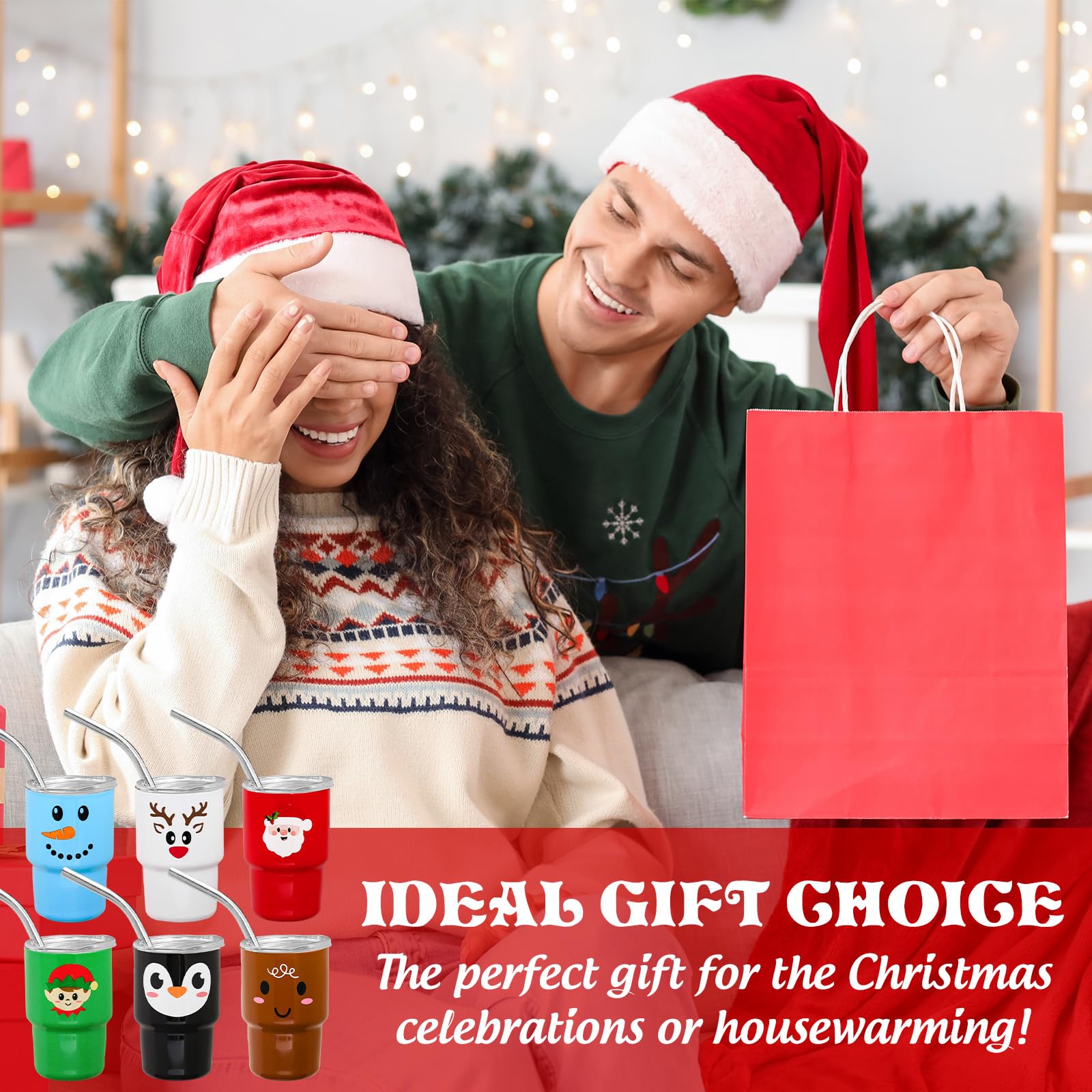 Whaline vasitos mini-shot Reno, perfecto para celebraciones y regalos