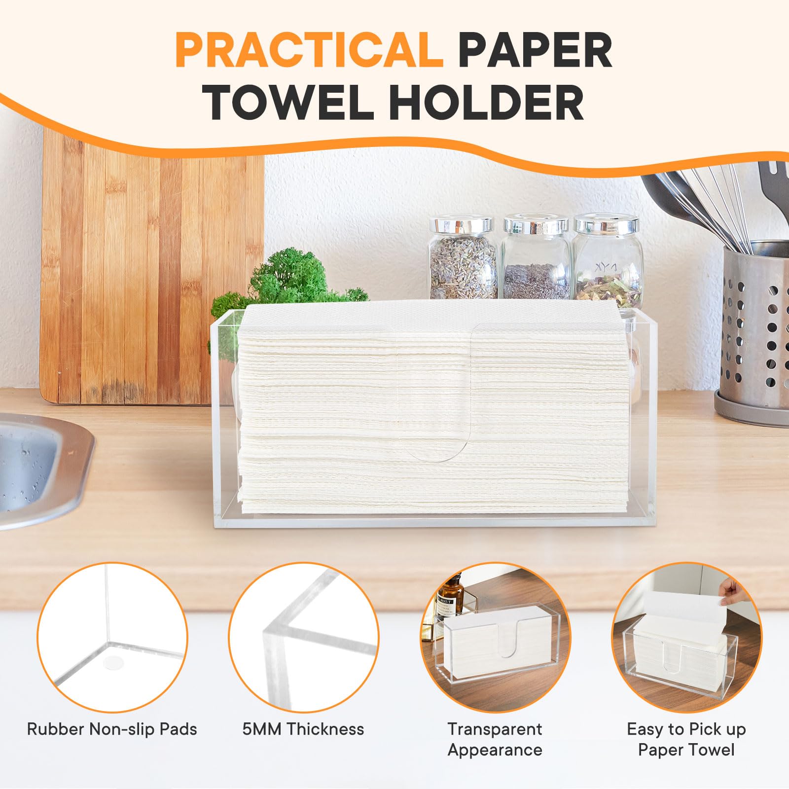 Whdiystella dispensador C-fold facilita extraer una toalla.