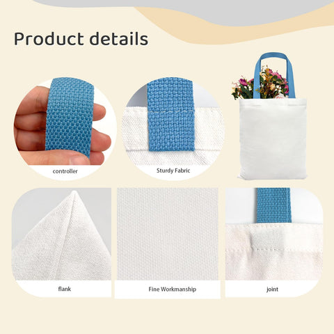 Uso multipropósito de la bolsa tote WHEATHUSK para eventos y regalos.