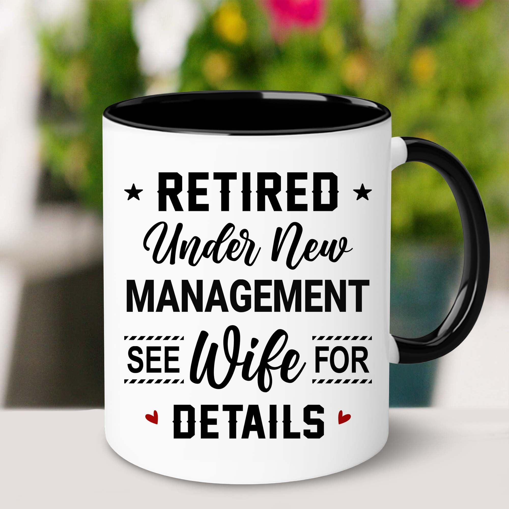Taza WHIDOBE regalo de jubilación para jefe