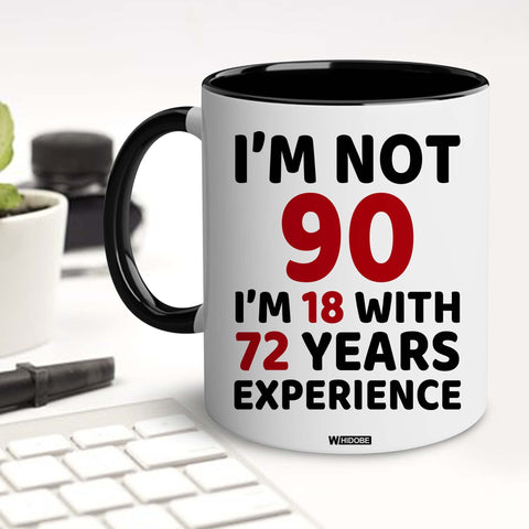 WHIDOBE taza 90 regalo abuela para té diario.