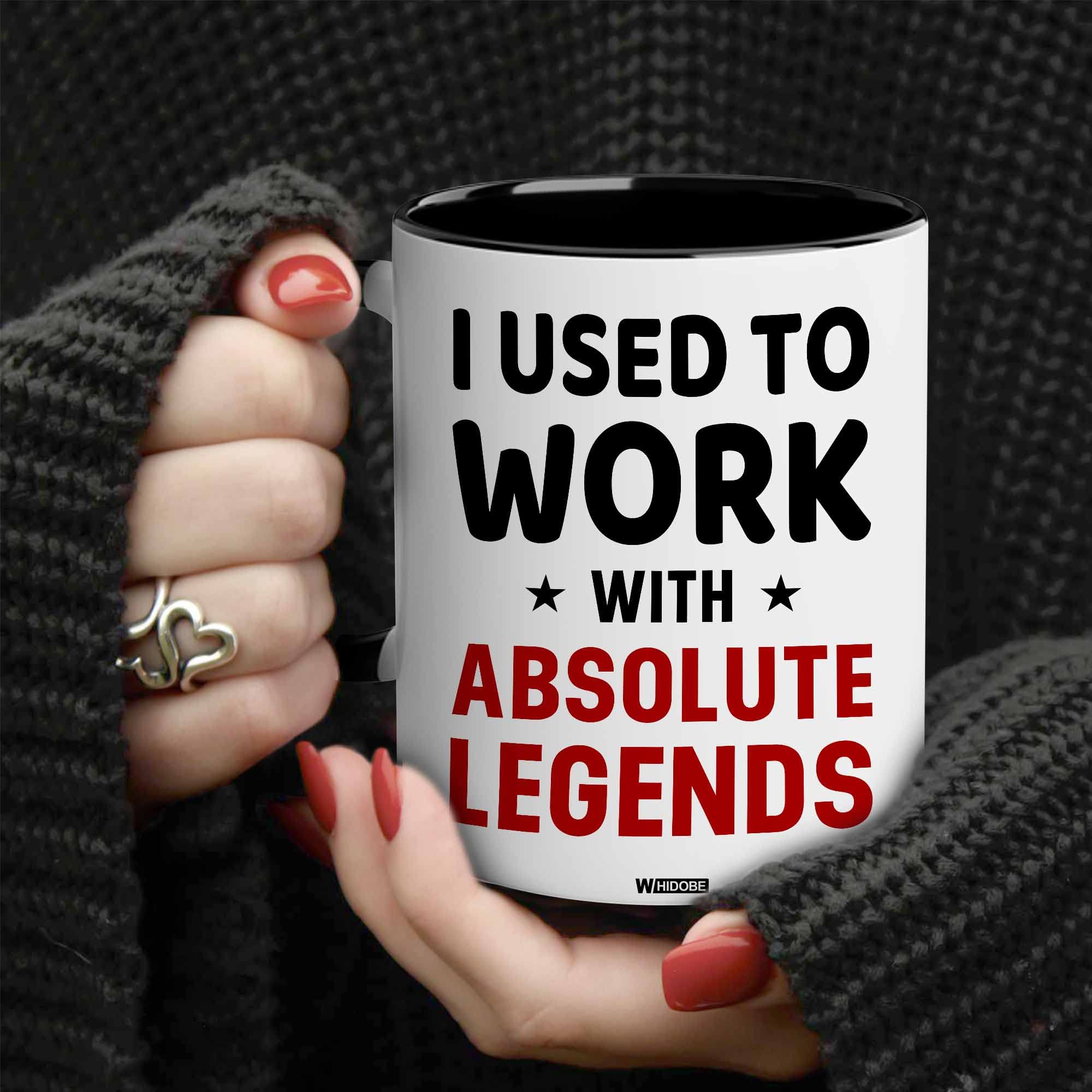 WHIDOBE taza regalo despedida oficina, regalo práctico para el día a día.