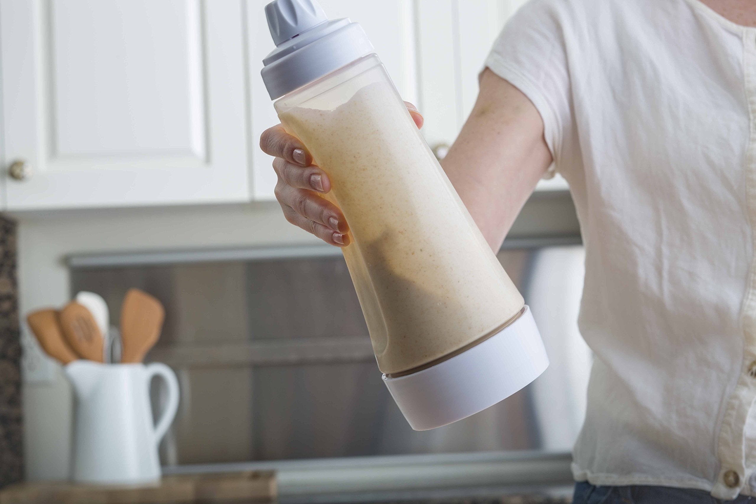 Whiskware base que actúa como soporte estable evitando vuelcos durante la preparación