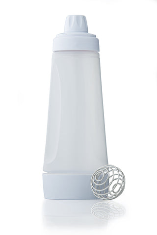 Whiskware vista frontal del mezclador mostrando el cuerpo y la boquilla, preparación más rápida