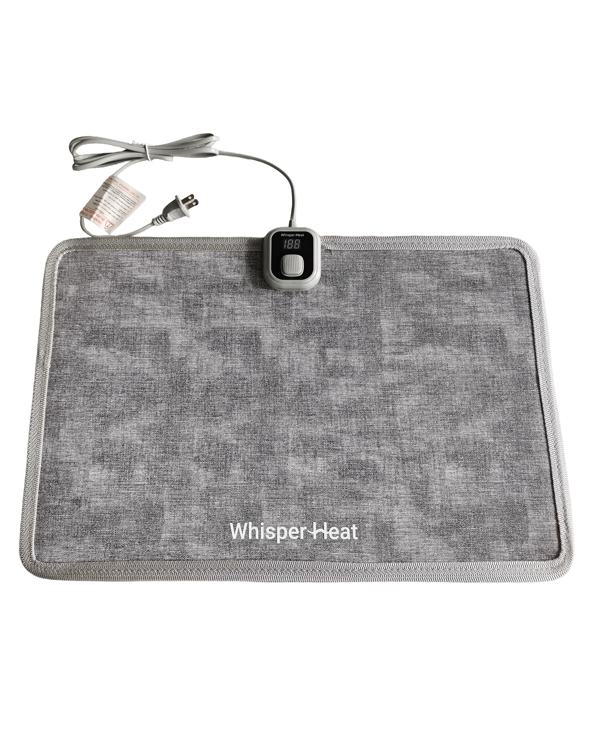 WHISPERHEAT alfombrilla de suelo con activación por toque para pies confortables en casa