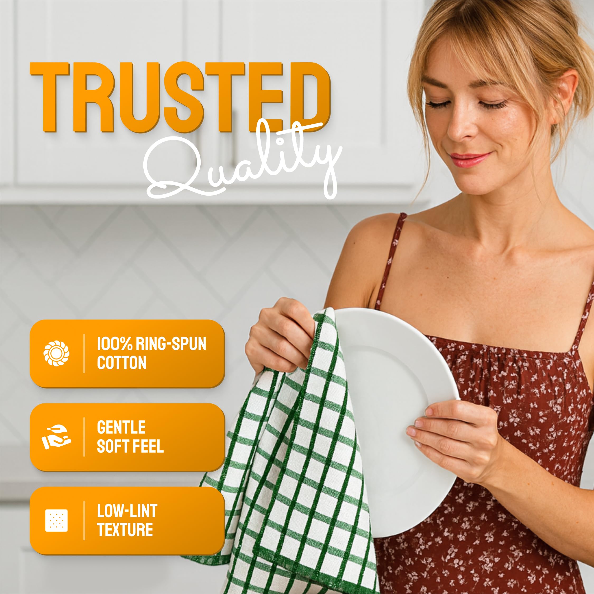 Textura 410 GSM de White Classic, toallas gruesas y duraderas.