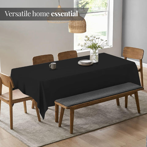 Caída de 15 pulgadas de White Classic WEALUXE para cubrir la mesa adecuadamente.