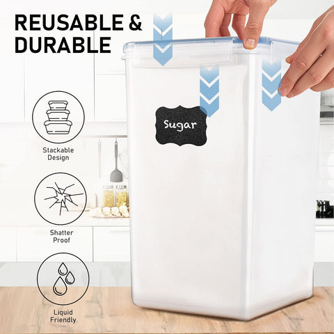 White Feather Supplies tapa con cierre lateral de 4 lados para evitar derrames