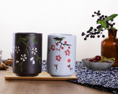 WHJY set de 2 tazas, tamaño 300 ml, buena para ceremonias de té