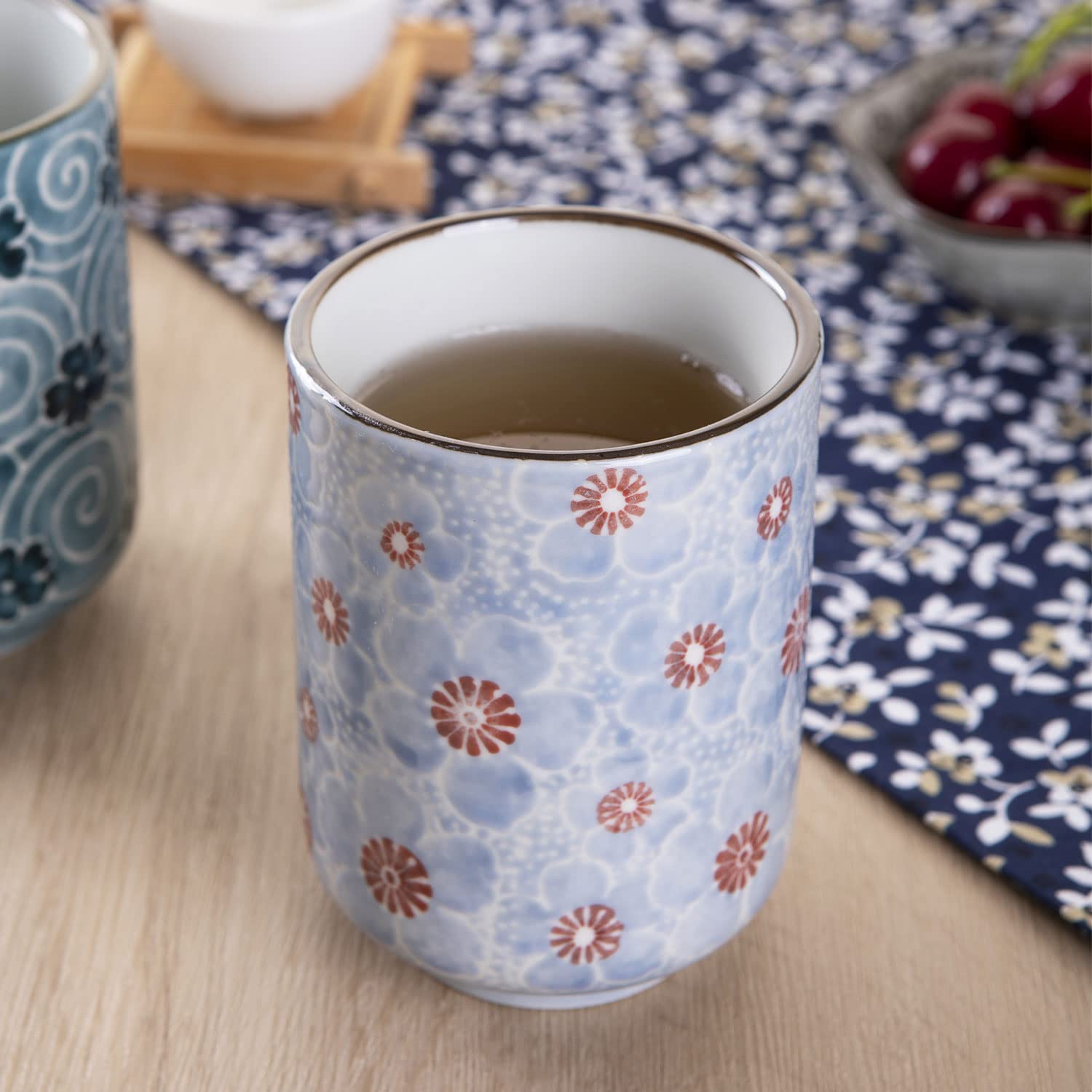 WHJY taza cerámica con diseño geométrico añade estilo moderno al ritual