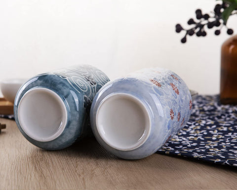 WHJY taza cerámica con diseño geométrico para servir té con elegancia