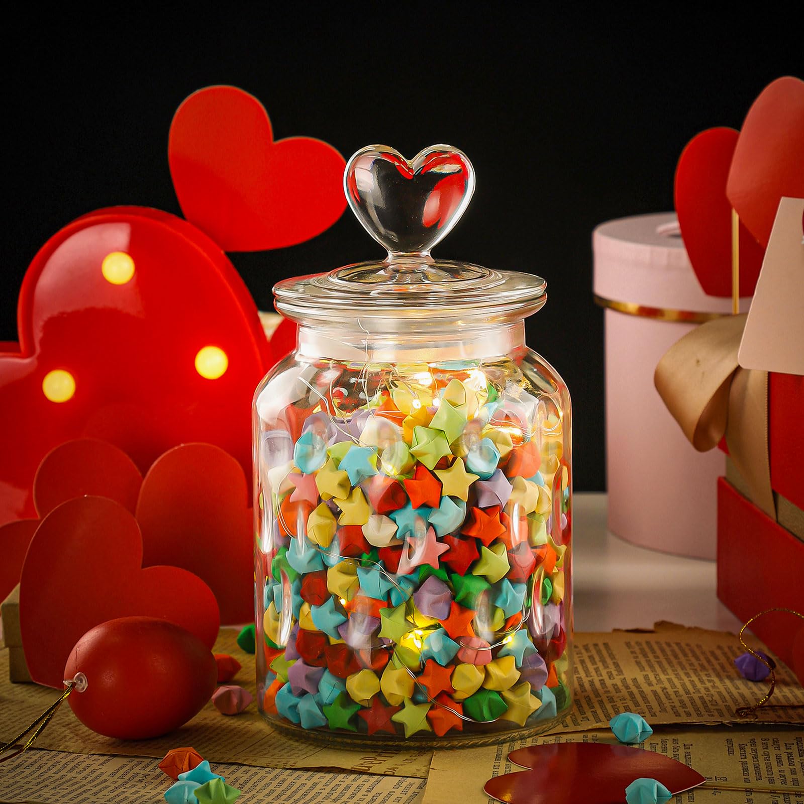 Gran capacidad para almacenar dulces, arroz o aperitivos con estilo.