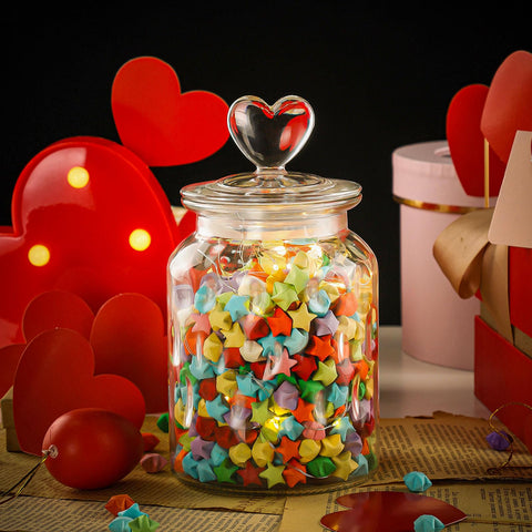 Gran capacidad para almacenar dulces, arroz o aperitivos con estilo.