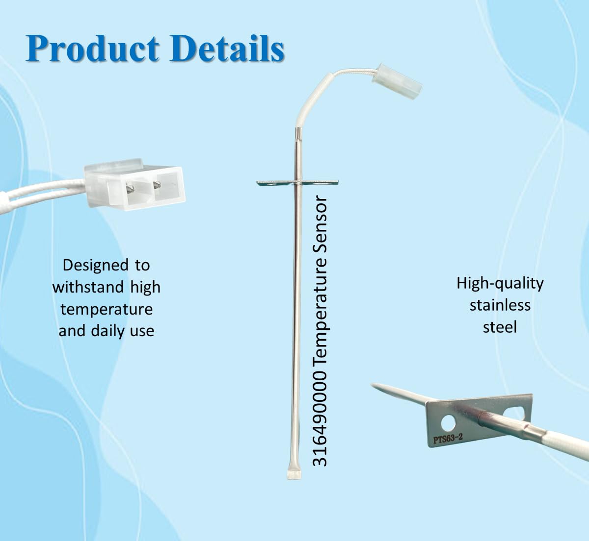 Compatibilidad Frigidaire FGEF3059TF con sensor